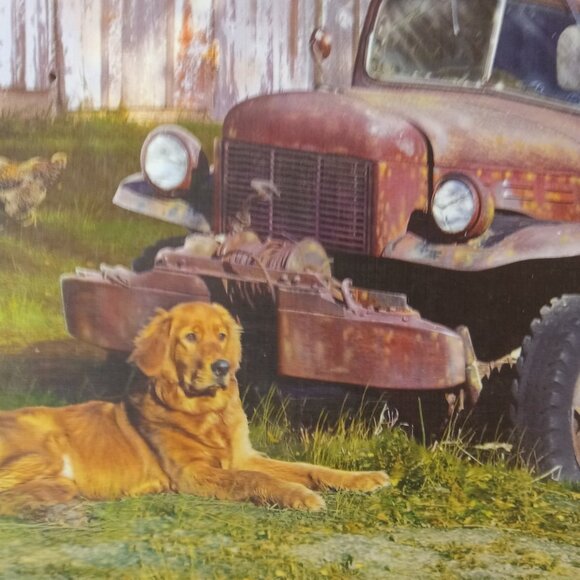 Cobble Hill Puzzle Company Summer Truck Puzzle: 1000 Pcs - Picture 6 of 7